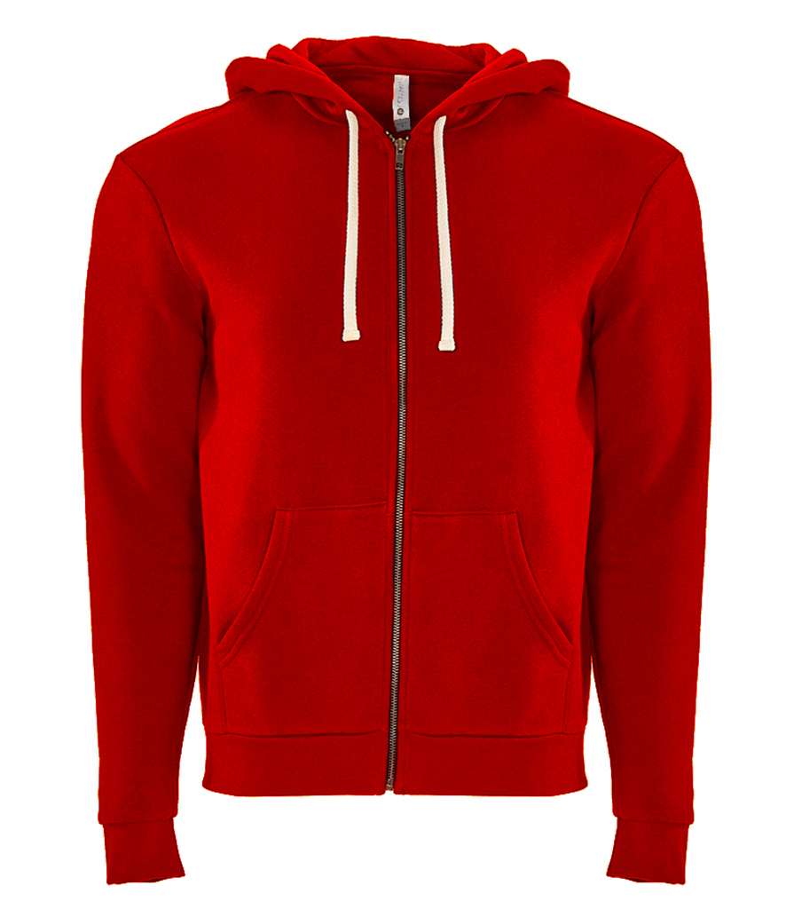 Next level hot sale zip hoodie